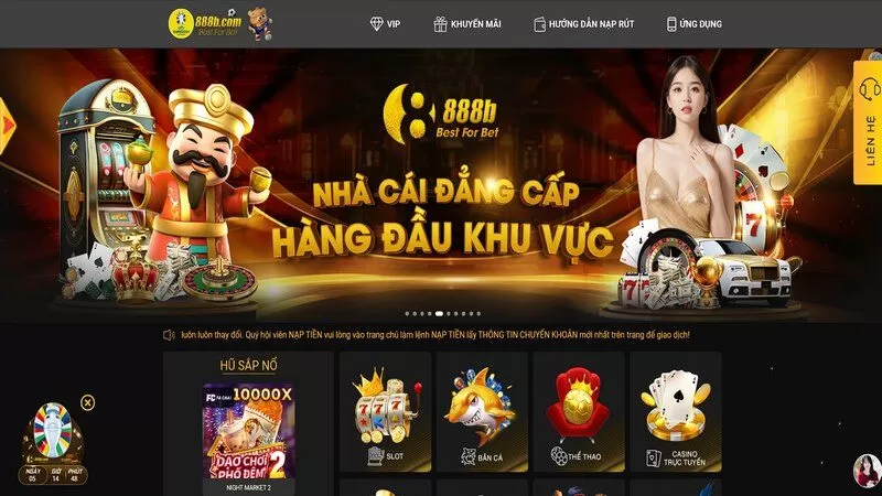 888B là kênh giải trí có lịch sử lâu đời 888B là kênh giải trí có lịch sử lâu đời
