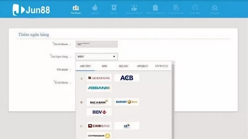 Các bước rút tiền Jun88 siêu tốc và hỗ trợ đa kênh Các bước rút tiền Jun88 siêu tốc và hỗ trợ đa kênh