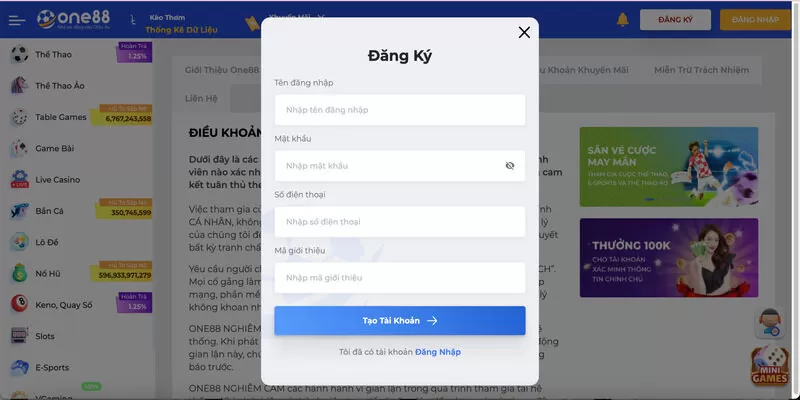 Thao tác tạo lập tài khoản hội viên nhanh chóng Thao tác tạo lập tài khoản hội viên nhanh chóng