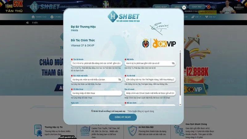 Hướng dẫn đăng ký hội viên để tham gia đặt cược tại Shbet Hướng dẫn đăng ký hội viên để tham gia đặt cược tại Shbet