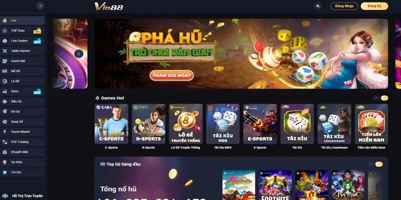 Tổng quan về nhà cái xanh chín VIN88